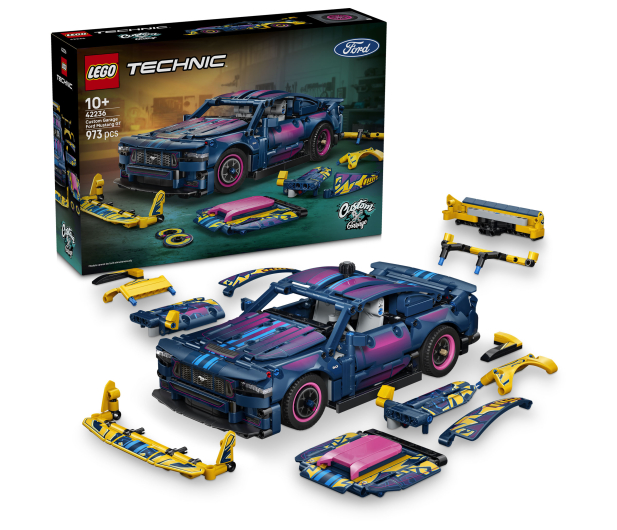 LEGO TECHNIC 42236 Warsztat tuningowy: samochód Ford Mustang GT - 1547398 - zdjęcie 2